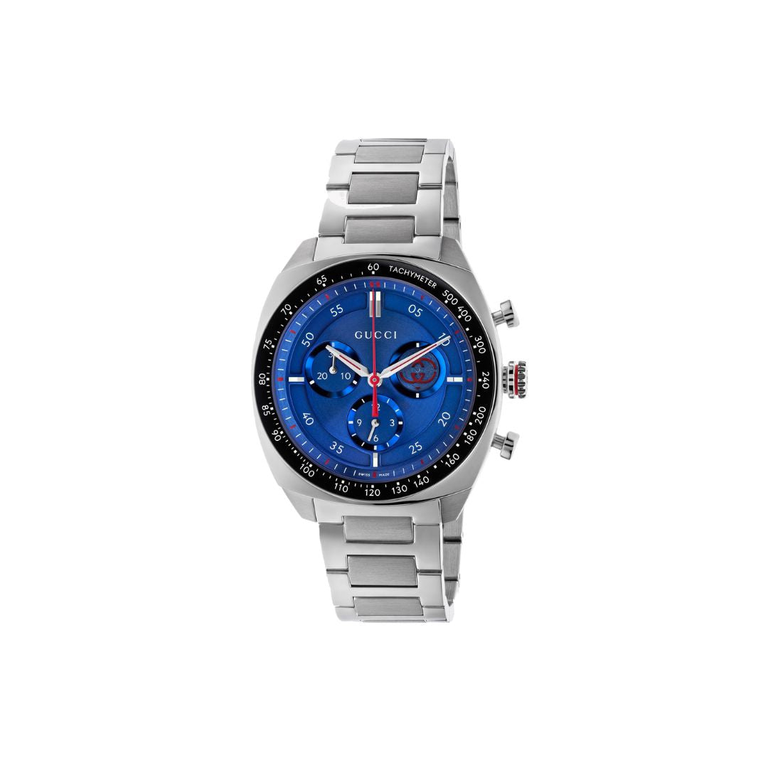 Gucci Interlocking G Chronograph YA142317 – Men's Quartz Watch