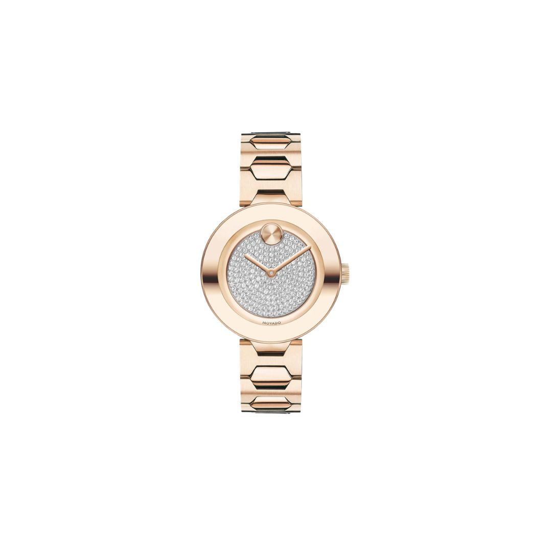 Movado Bold Crystal Pave Women's Watch 3600493