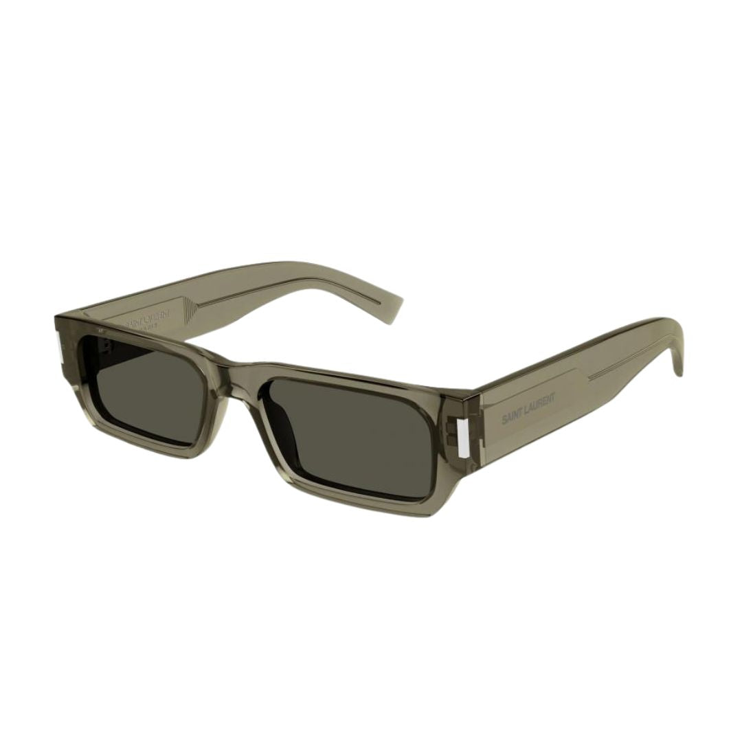 Saint Laurent SL 660/F 003 – Unisex Rectangular Sunglasses