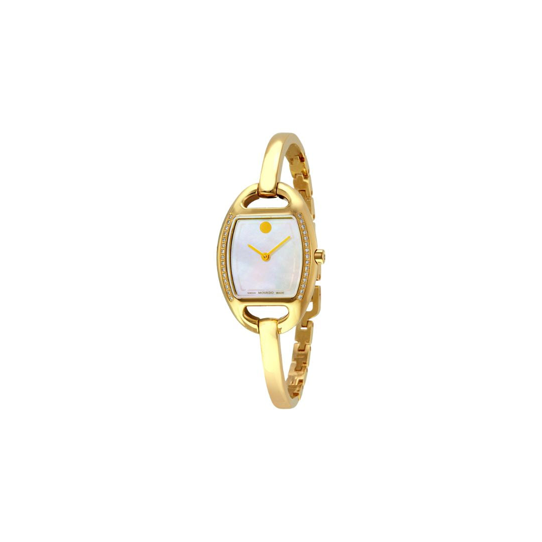 Movado Miri Diamond Mother Of Pearl Women's Watch 0606609