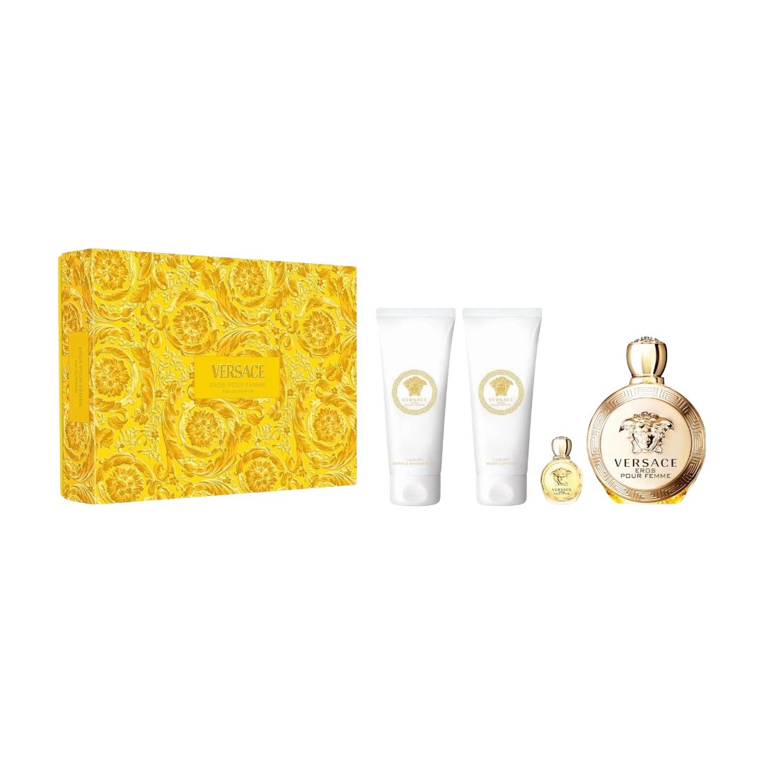 Versace Eros Pour Femme 4 Piece Set