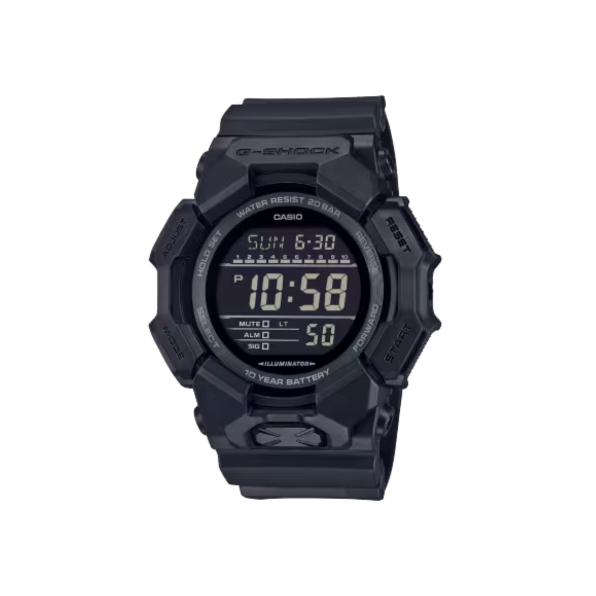 Casio G Shock Digital GD-010-1A1
