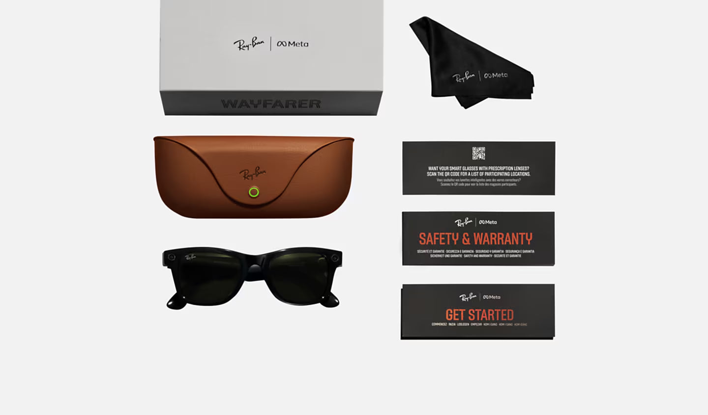 Ray-ban | Meta Wayfarer RW4002